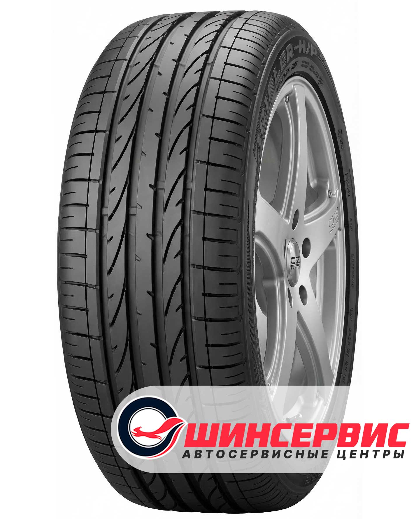 Шина летняя Bridgestone 255x45 r19 Dueler HxP Sport 100V