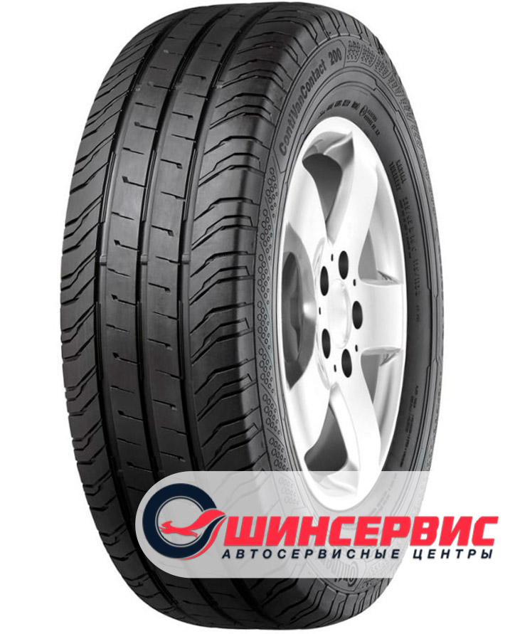Шина летняя Continental 215x60 r17c ContiVanContact 200 109x107T