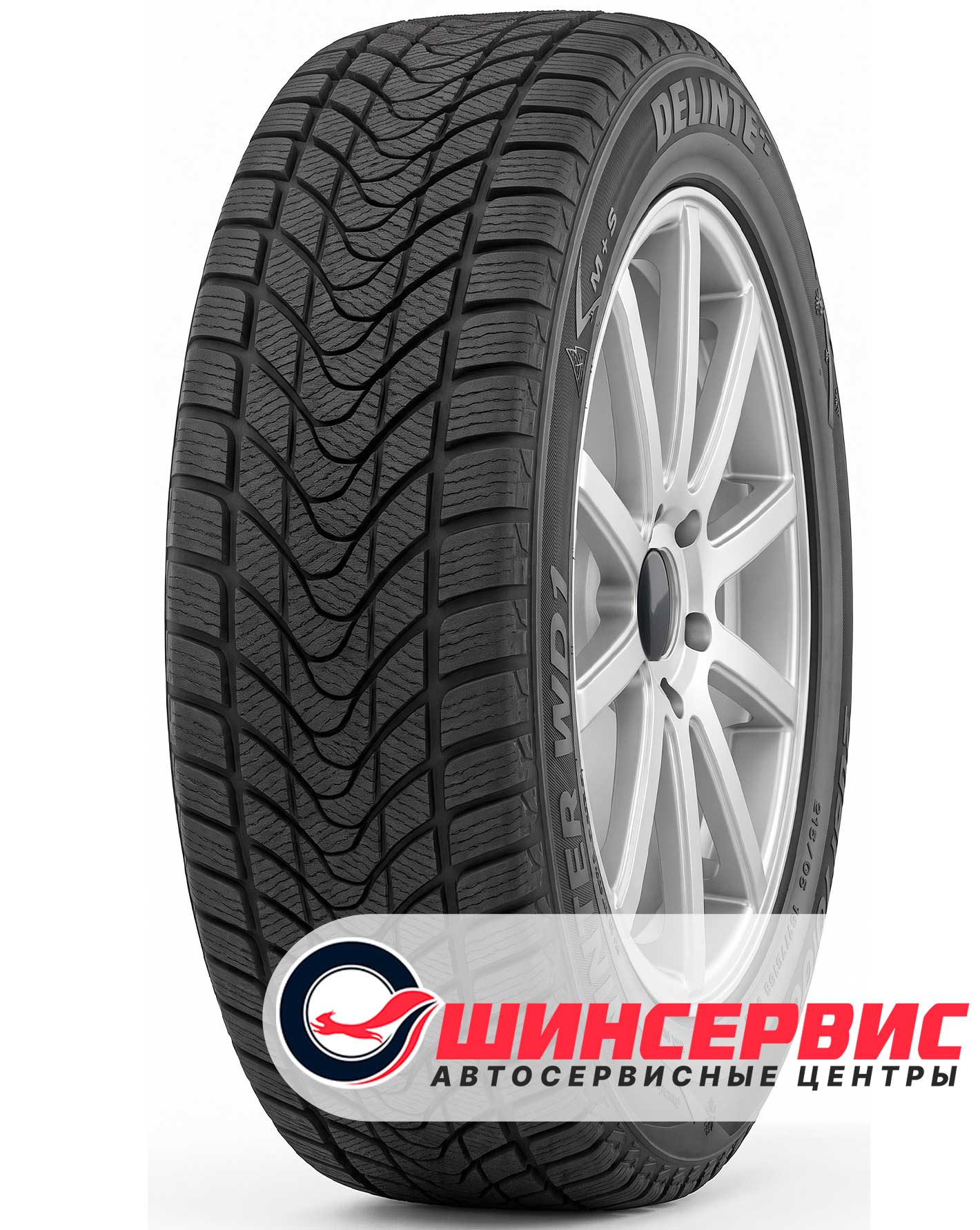 Шина зимняя Delinte 215x55 r16 Winter WD1 97T