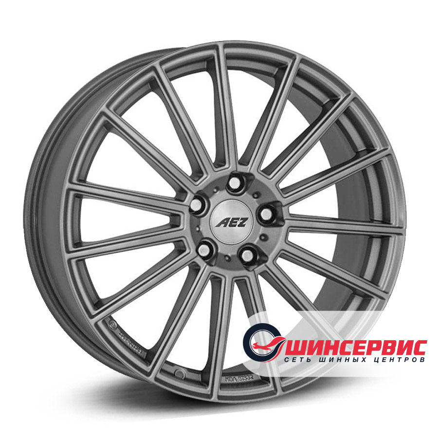 AEZ R19  8J PCD 5x112 ЕТ 39 ЦО 66.6 Steam graphite