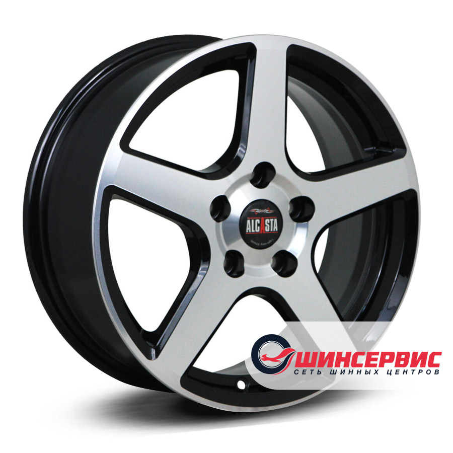 Alcasta R16  6.5J PCD 5x114.3 ЕТ 43 ЦО 67.1 M62