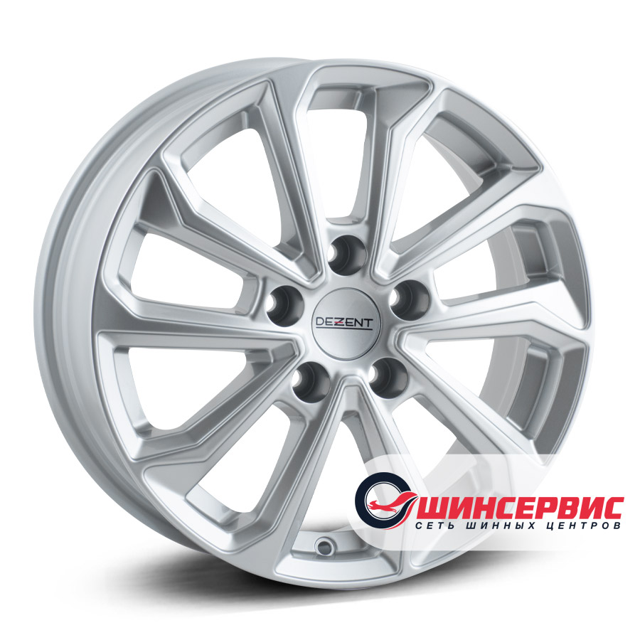 Dezent R15  6J PCD 5x108 ЕТ 46 ЦО 63.4 KS silver