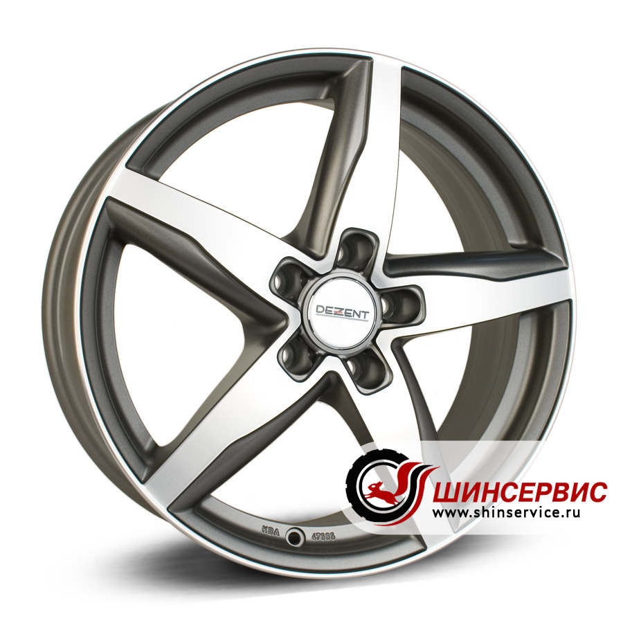 Dezent R16  7J PCD 5x108 ЕТ 43 ЦО 70.1 RF dark