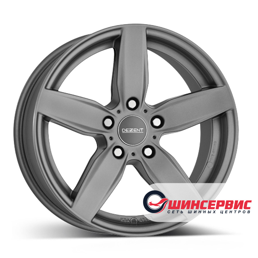 Dezent R17  7.5J PCD 5x112 ЕТ 27 ЦО 66.6 TB graphite