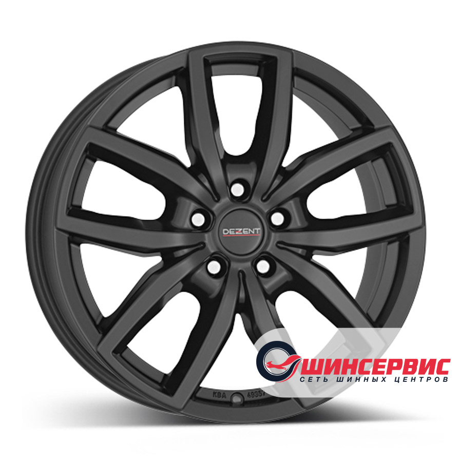 Dezent R17  7.5J PCD 5x108 ЕТ 48 ЦО 70.1 TE dark
