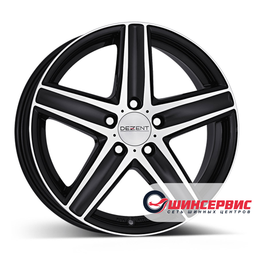 Dezent R18  7.5J PCD 5x112 ЕТ 38 ЦО 66.6 TG dark
