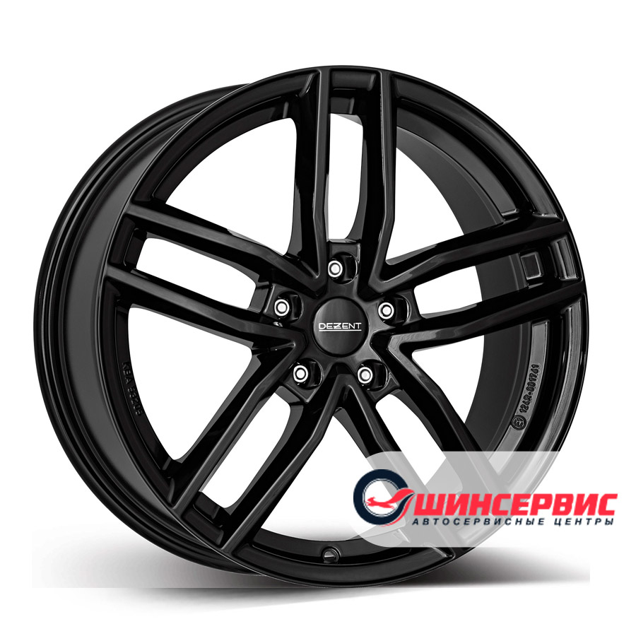 Dezent R17  7J PCD 5x114.3 ЕТ 48 ЦО 67.1 TR black