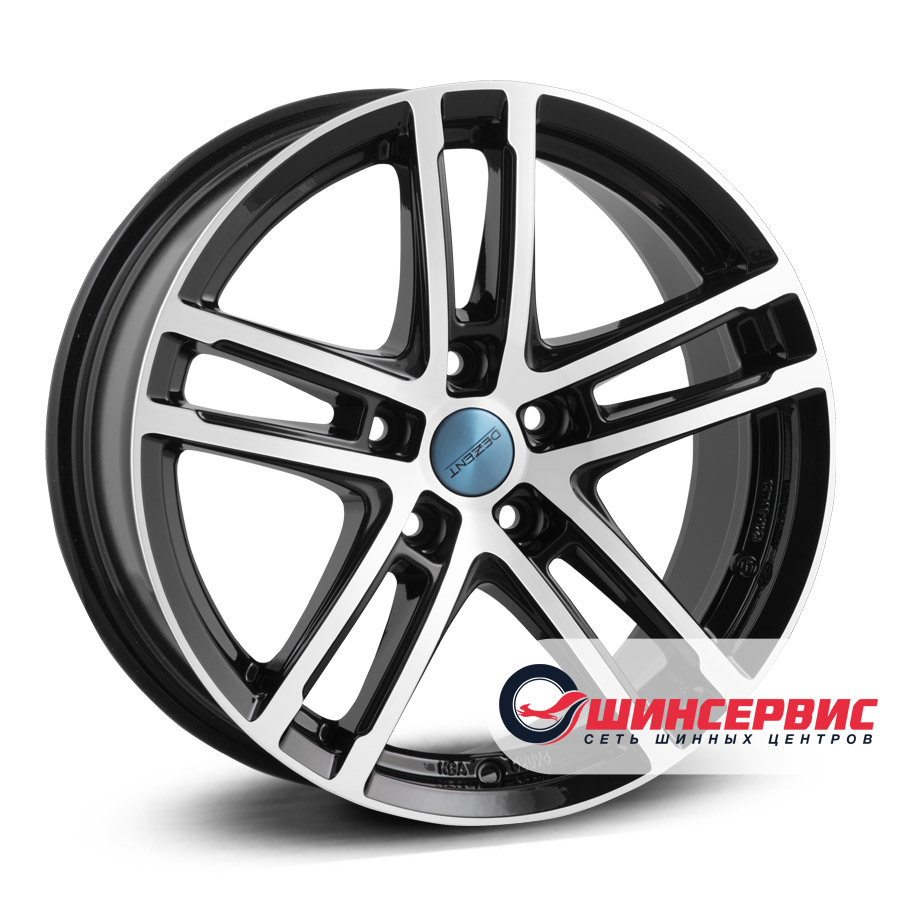 Dezent R18  8J PCD 5x112 ЕТ 30 ЦО 66.6 TZ-C dark