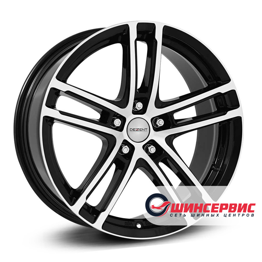 Dezent R17  7.5J PCD 5x112 ЕТ 36 ЦО 66.6 TZ dark