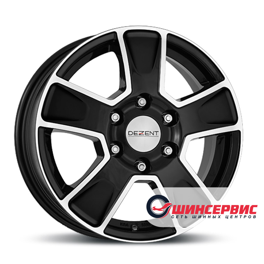 Dezent R16  6.5J PCD 5x120 ЕТ 51 ЦО 65.1 Van dark
