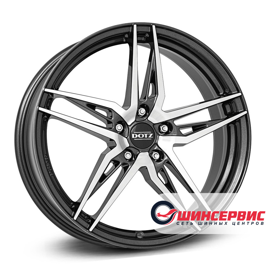 Dotz R17  7.5J PCD 5x112 ЕТ 40 ЦО 70.1 Interlagos dark