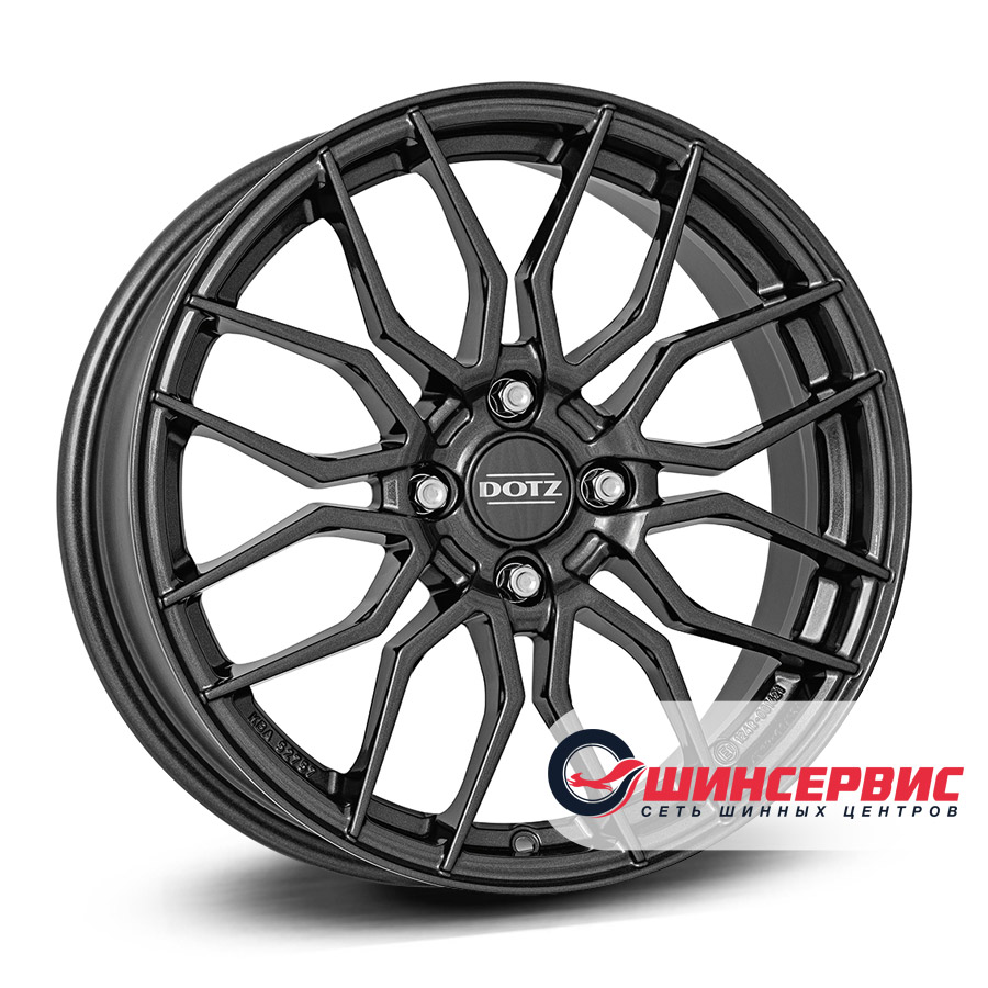 Dotz R17  7J PCD 4x100 ЕТ 38 ЦО 60.1 LimeRock grey