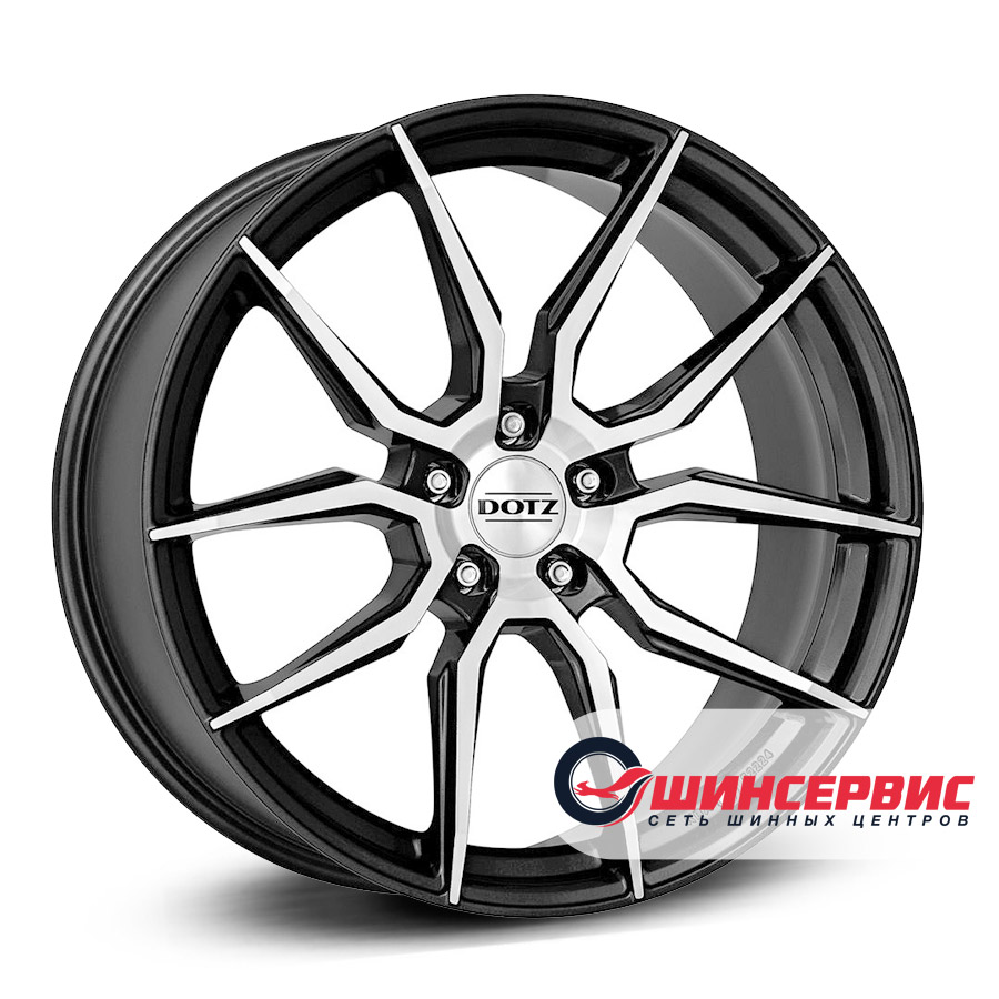 Dotz R18  8J PCD 5x112 ЕТ 48 ЦО 70.1 Misano dark