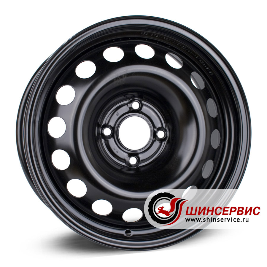 ALCAR STAHLRAD (KFZ) R16  6.5J PCD 4x108 ЕТ 37.5 ЦО 63.3 7442