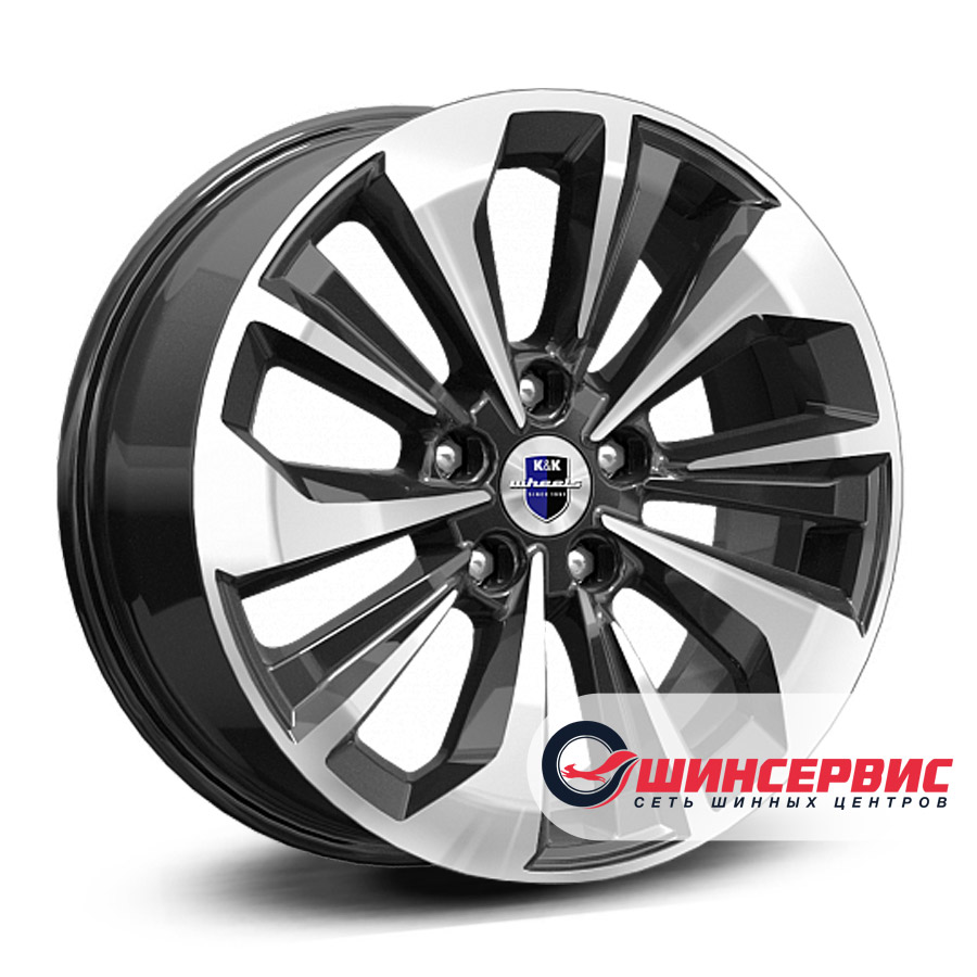K&K R17  7J PCD 5x114.3 ЕТ 37 ЦО 66.6 Авиор