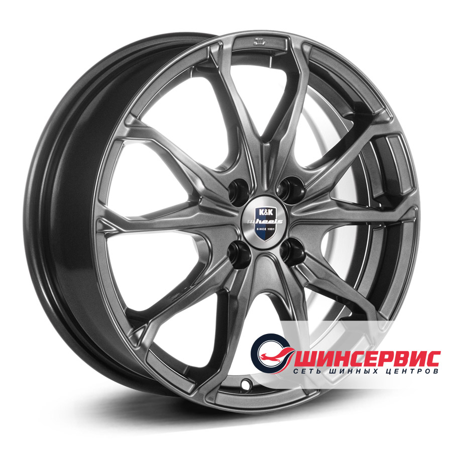 K&K R16  6J PCD 4x100 ЕТ 41 ЦО 60.1 Brent- Оригинал