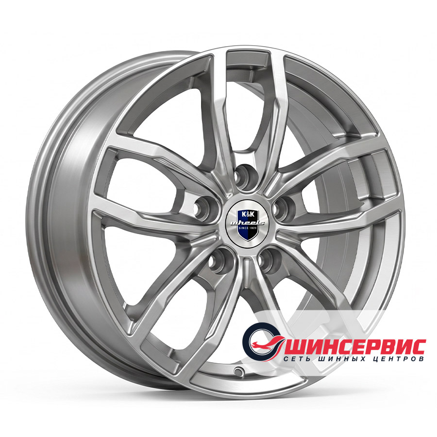K&K R15  6.5J PCD 5x112 ЕТ 43 ЦО 57.1 Фрост