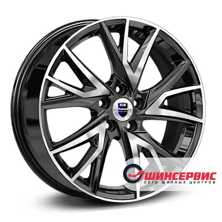 K&K R18  6.5J PCD 5x114.3 ЕТ 34 ЦО 66.6 Кайлас