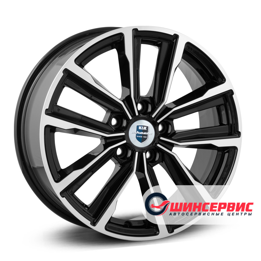 K&K R17  7.5J PCD 5x114.3 ЕТ 40 ЦО 67.1 Лацио