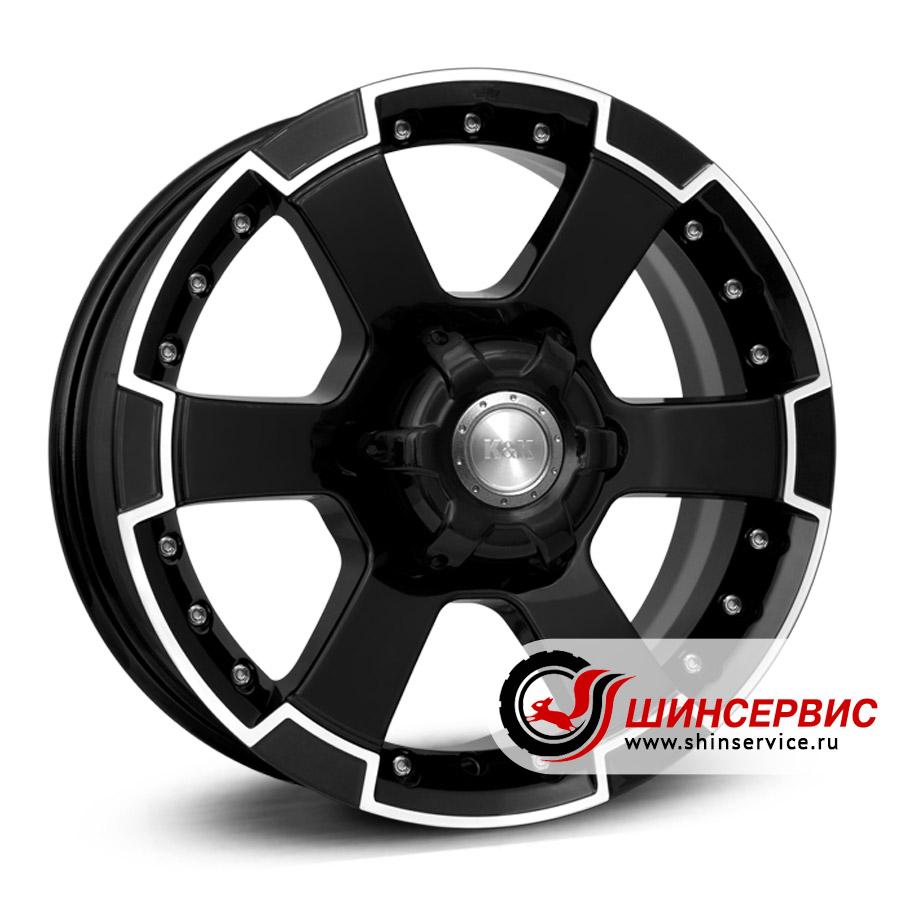 K&K R16  7J PCD 6x139.7 ЕТ 38 ЦО 100.1 M56