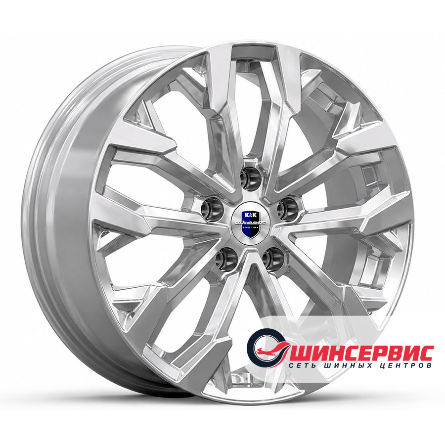K&K R17  6.5J PCD 5x108 ЕТ 43 ЦО 65.1 Морейн