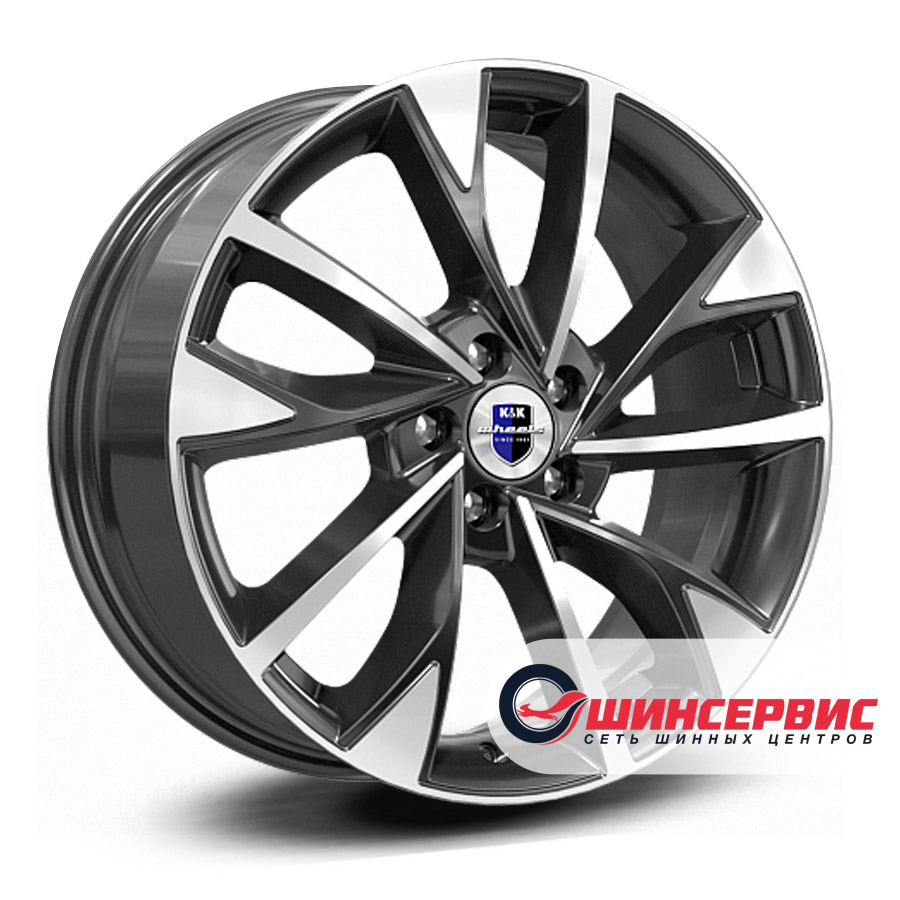 K&K R17  7J PCD 5x110 ЕТ 48.5 ЦО 63.35 Роквуд