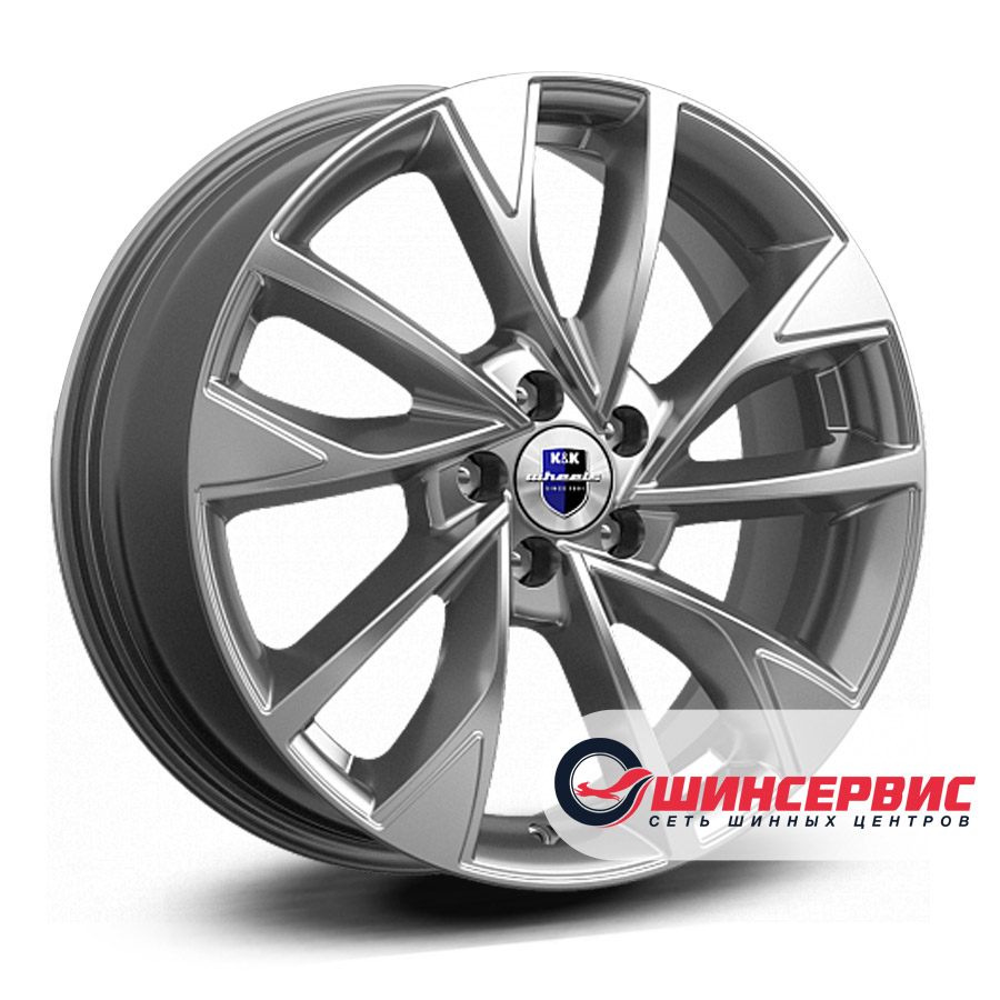 K&K R17  7J PCD 5x105 ЕТ 38 ЦО 56.6 Роквуд