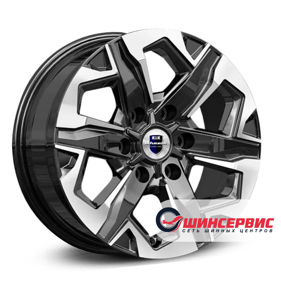 K&K R17  7.5J PCD 6x139.7 ЕТ 38 ЦО 67.1 Тейт
