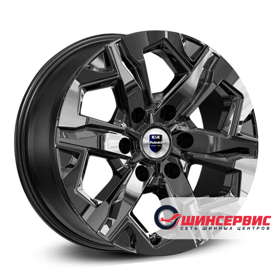 K&K R17  7.5J PCD 6x139.7 ЕТ 36 ЦО 100.1 Тейт