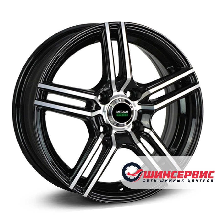 Megami R14  5.5J PCD 4x98 ЕТ 35 ЦО 58.6 MGM-1