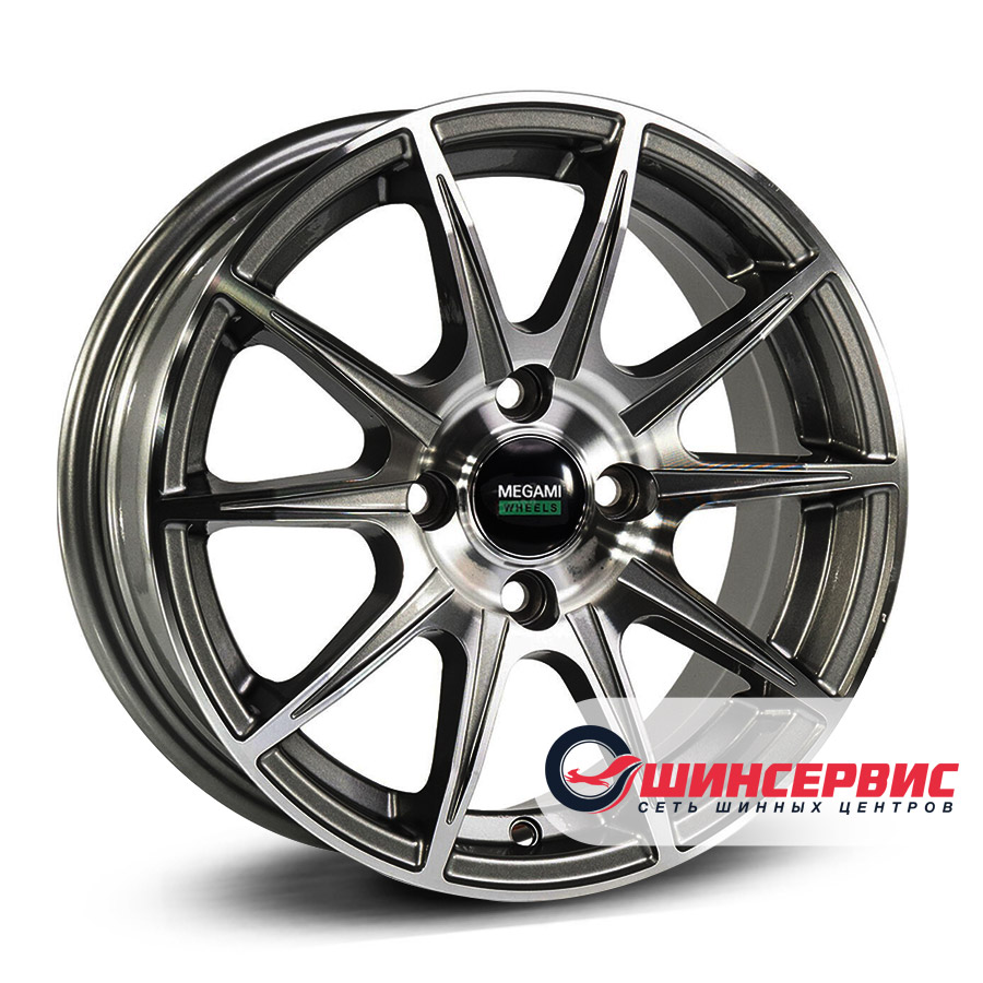 Megami R14  6J PCD 4x100 ЕТ 40 ЦО 60.1 MGM-13