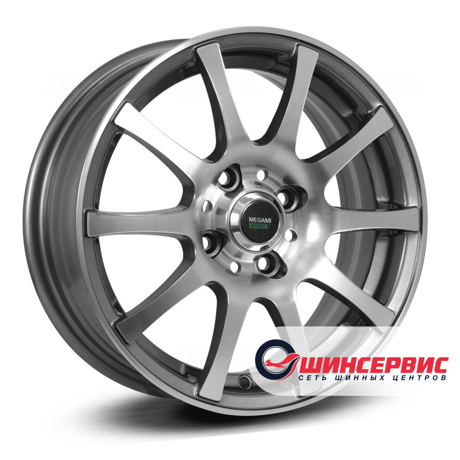 Megami R14  5.5J PCD 4x98 ЕТ 35 ЦО 58.6 MGM-2