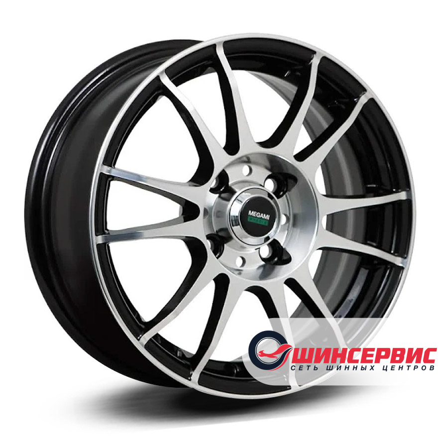 Megami R15  6J PCD 5x100 ЕТ 38 ЦО 57.1 MGM-3