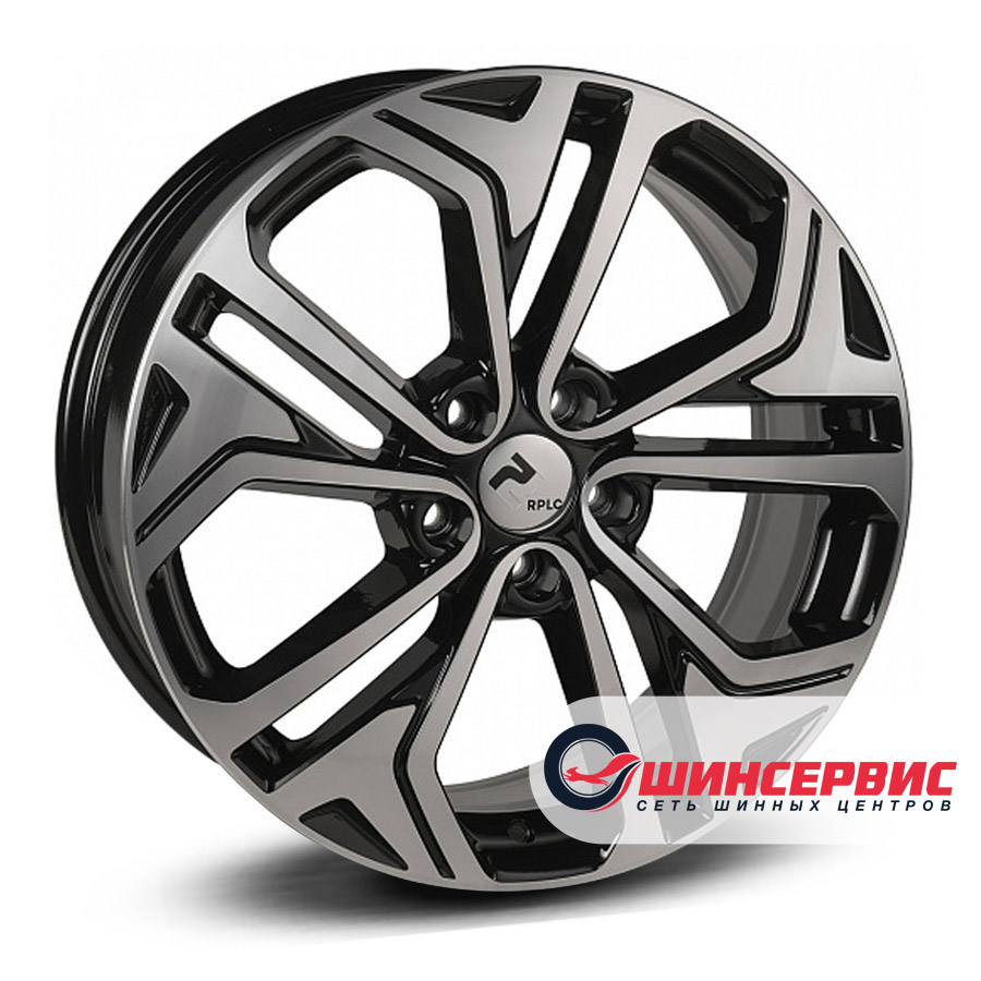 RPLC-Wheels R18  7.5J PCD 5x114.3 ЕТ 49.5 ЦО 67.1 Hy205