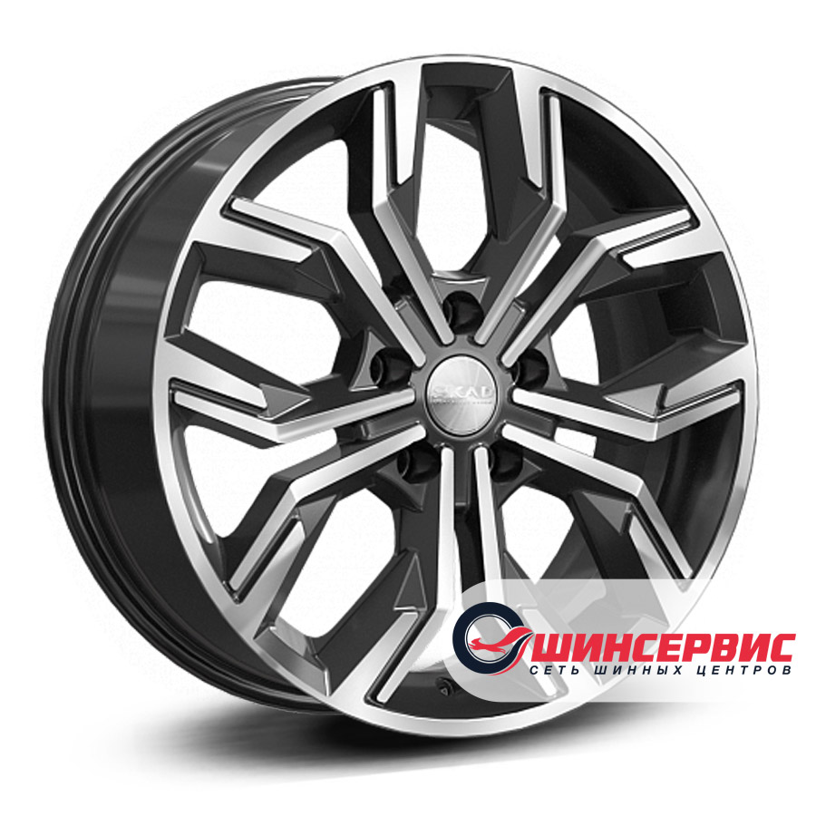 Скад R17  7J PCD 4x100 ЕТ 43 ЦО 60.1 Амиата