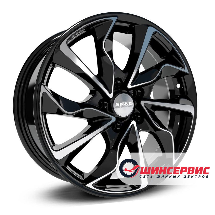 Скад R17  7J PCD 5x114.3 ЕТ 48.5 ЦО 67.1 Marseille