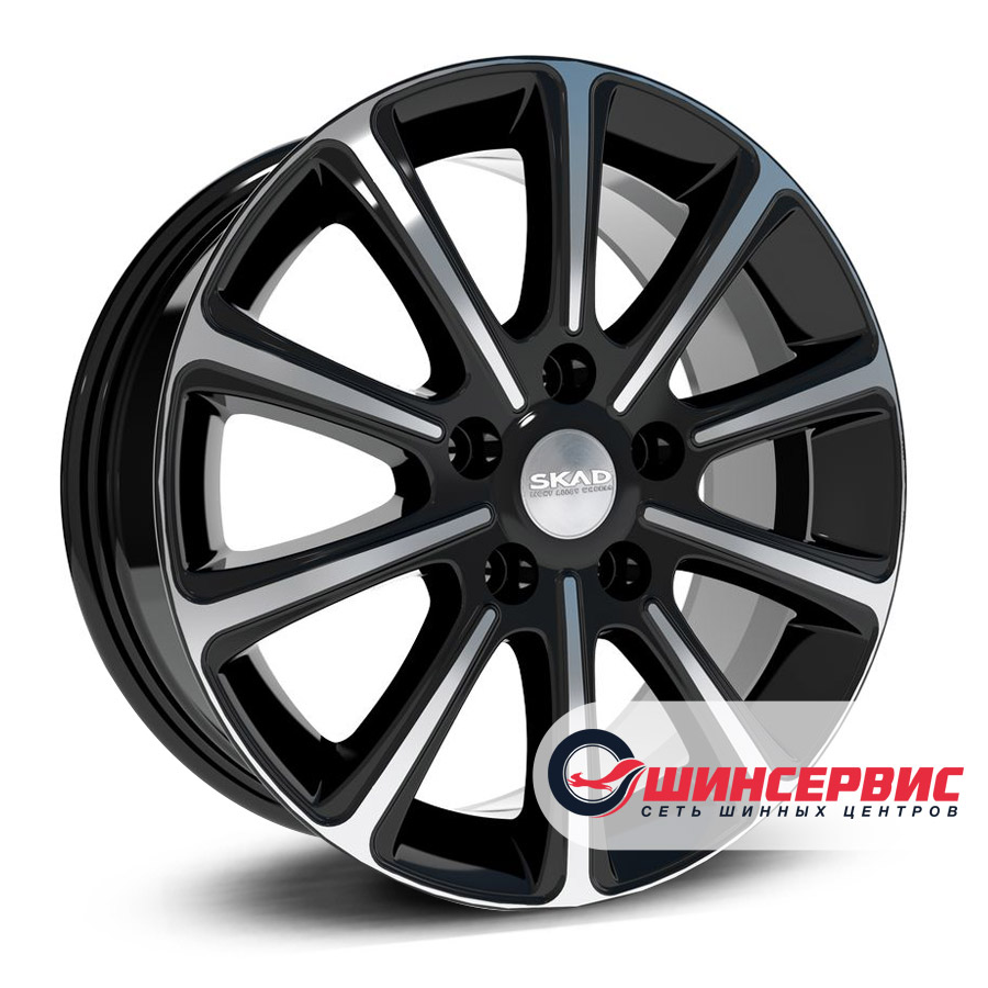 Скад R16  6.5J PCD 5x114.3 ЕТ 45 ЦО 67.1 Милан