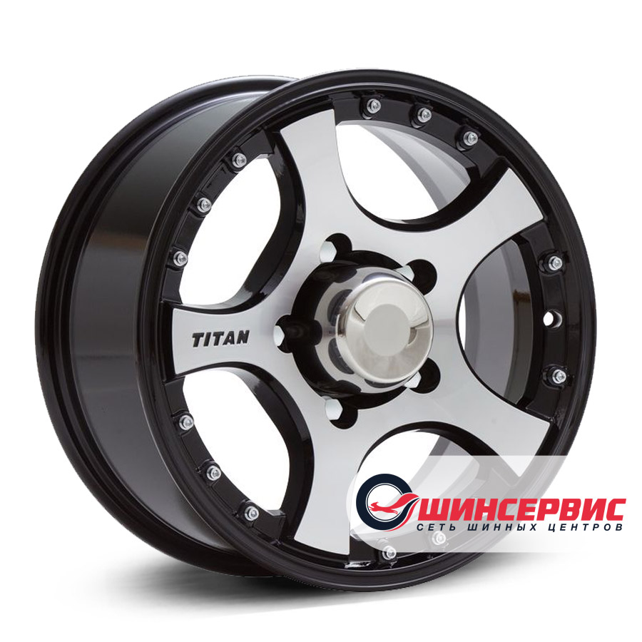Скад R16  7J PCD 5x139.7 ЕТ 35 ЦО 109.7 Титан