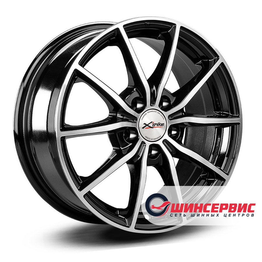 X-trike R15  6.5J PCD 5x114.3 ЕТ 38 ЦО 67.1 X-111M