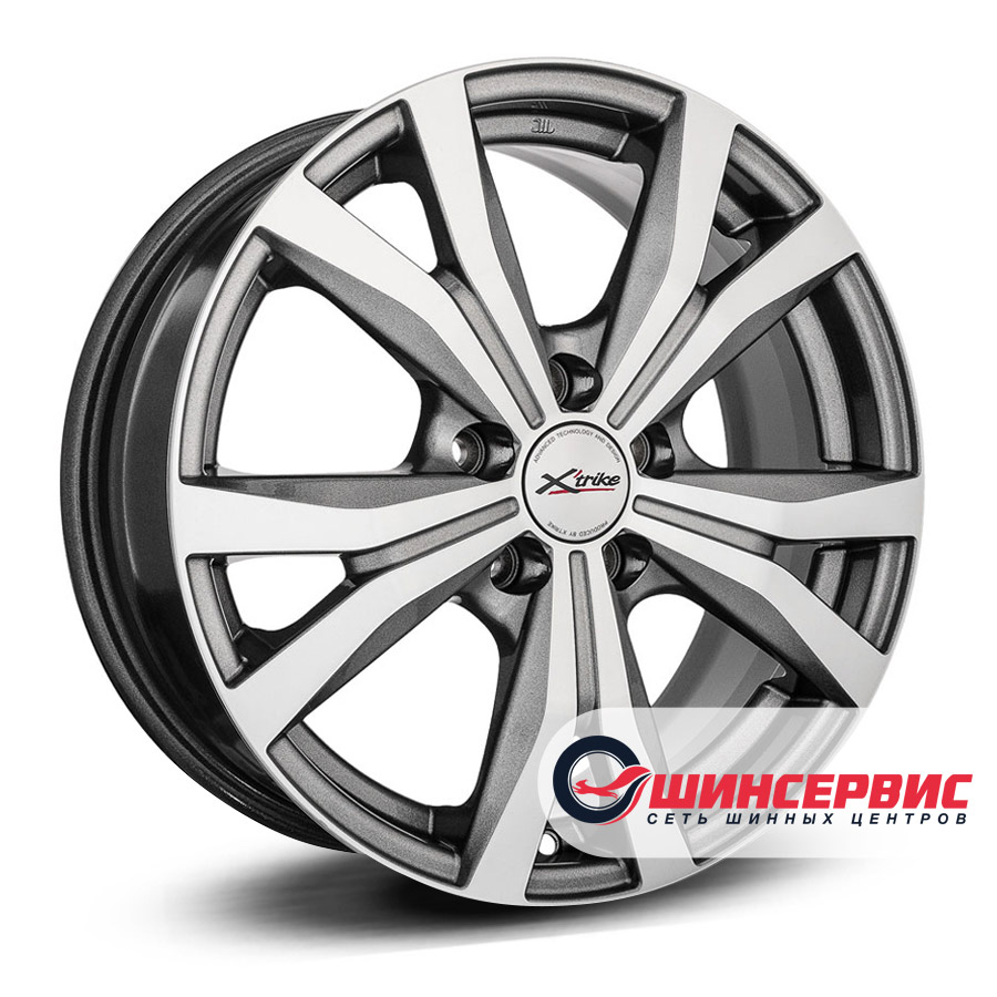 X-trike R16  6.5J PCD 5x100 ЕТ 38 ЦО 67.1 X-119