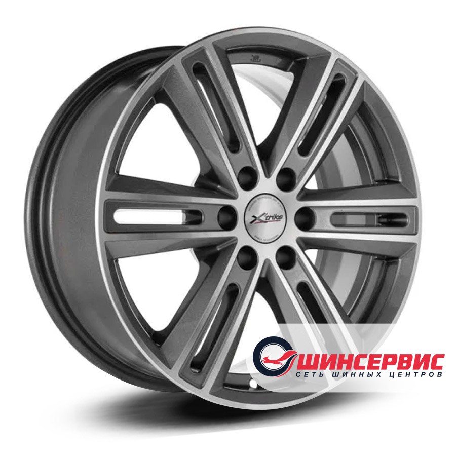 X-trike R17  7.5J PCD 6x139.7 ЕТ 25 ЦО 100.1 X-124