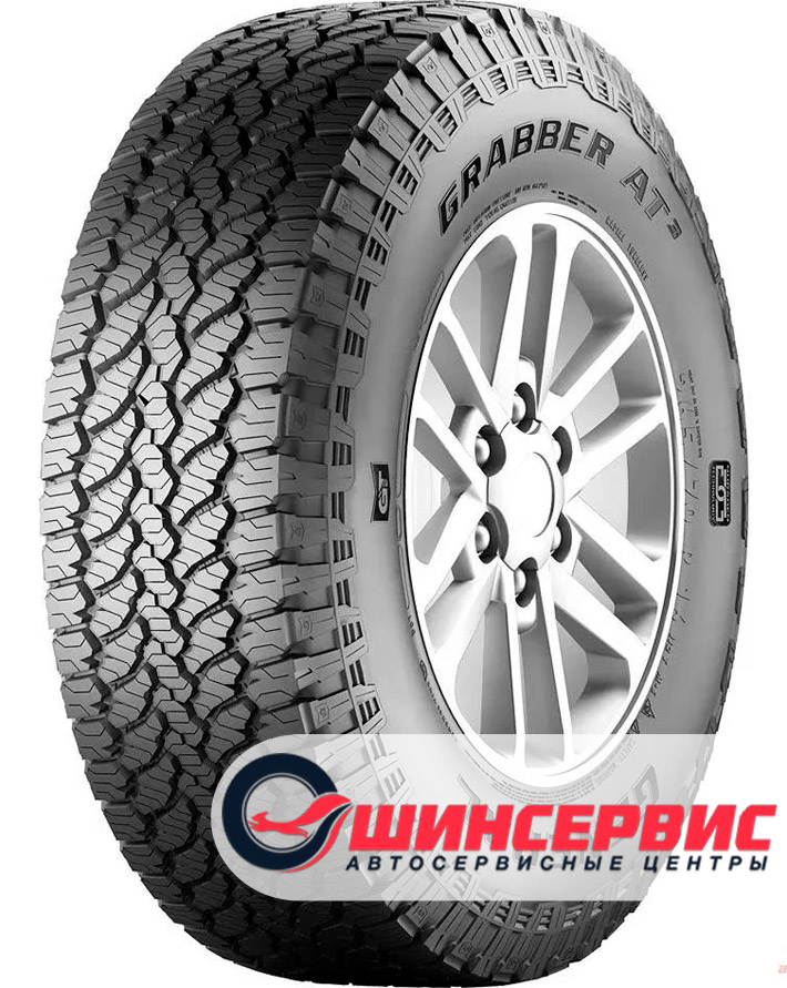 Шина летняя General Tire 275x40 r20 Grabber AT3 106H