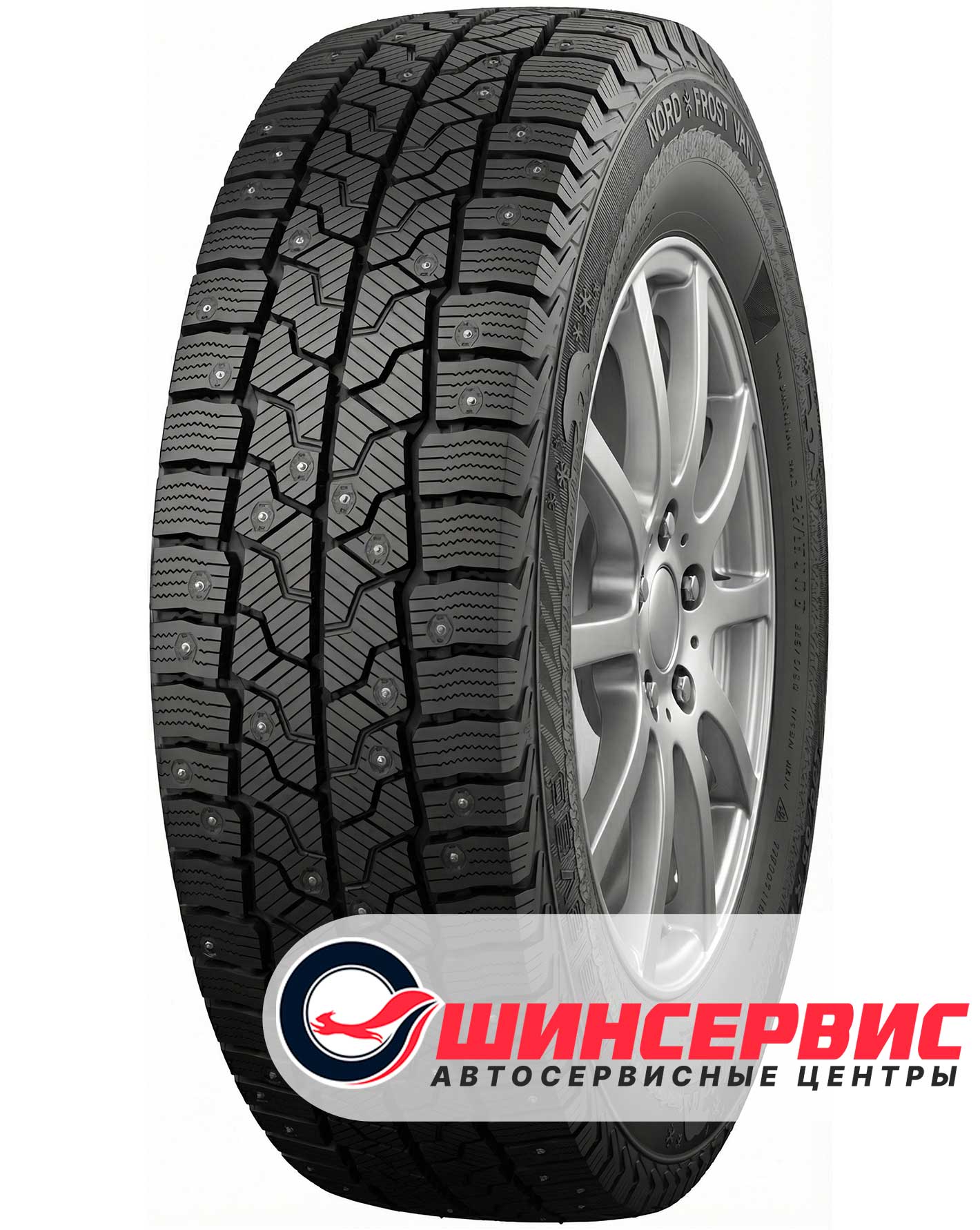 Шина зимняя Gislaved 215x65 r16c Nord Frost VAN 2 109x107R Шипы