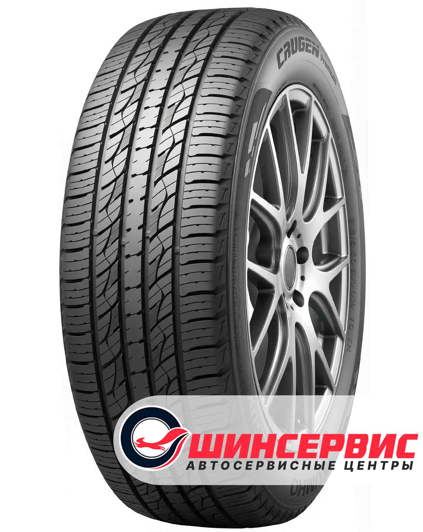 Шина летняя Kumho 235x60 r16 Crugen Premium KL33 100V