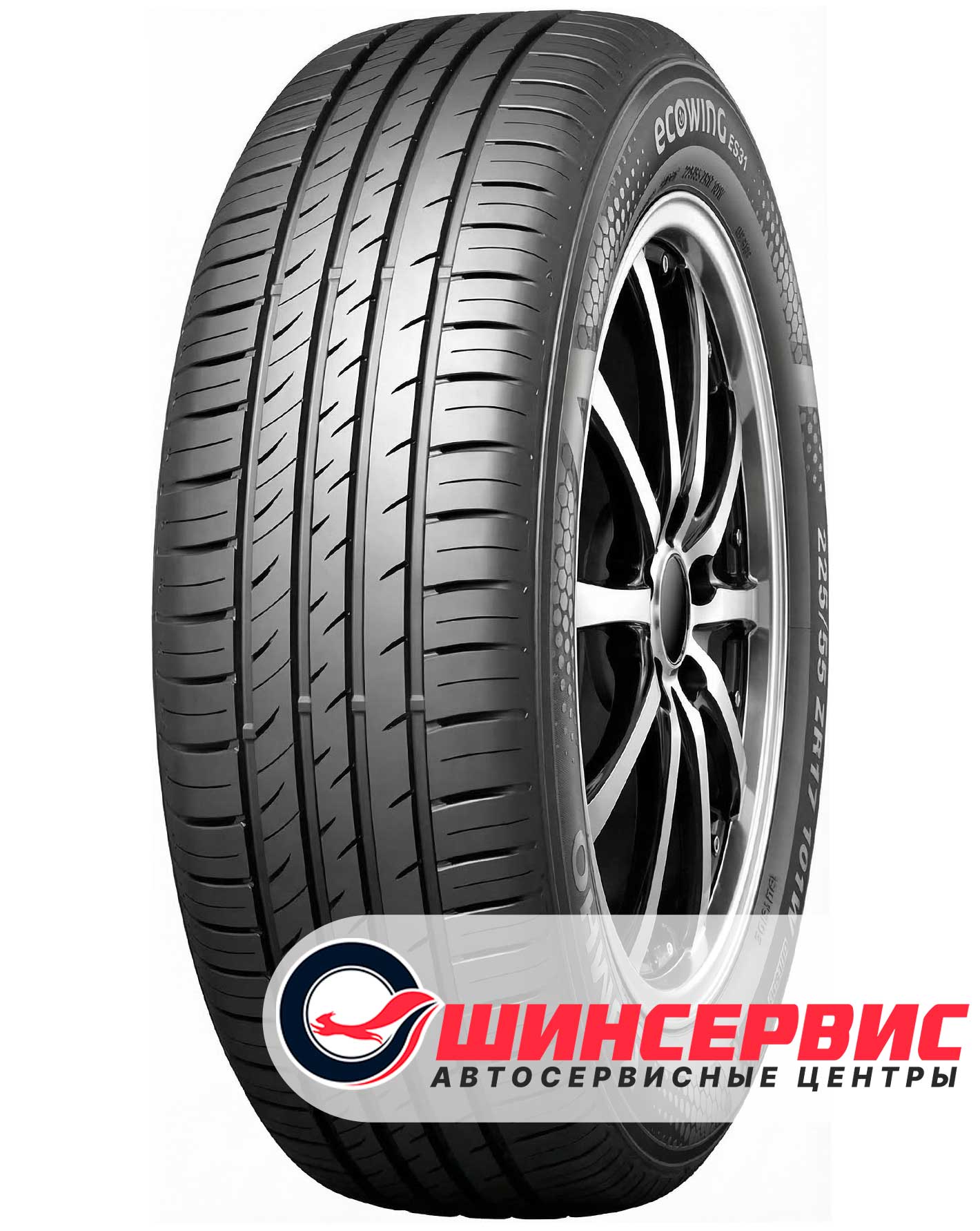 Шина летняя Kumho 215x60 r16 Ecowing ES31 95V
