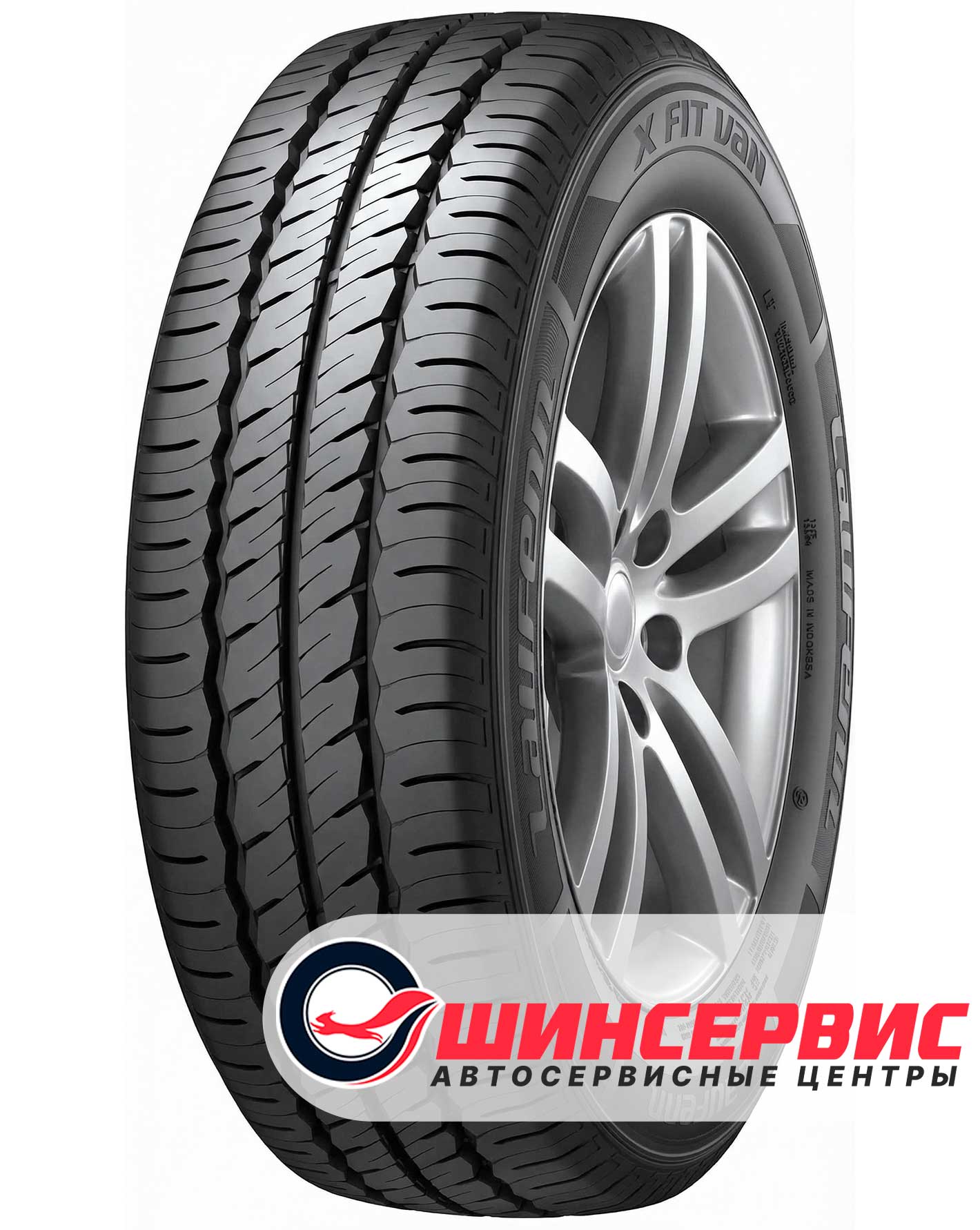 Шина летняя Laufenn 195x70 r15c LV01 104x102R
