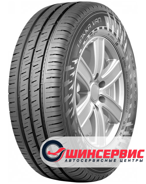Шина летняя Nokian Tyres 225x70 r15c Hakka Van 112x110R