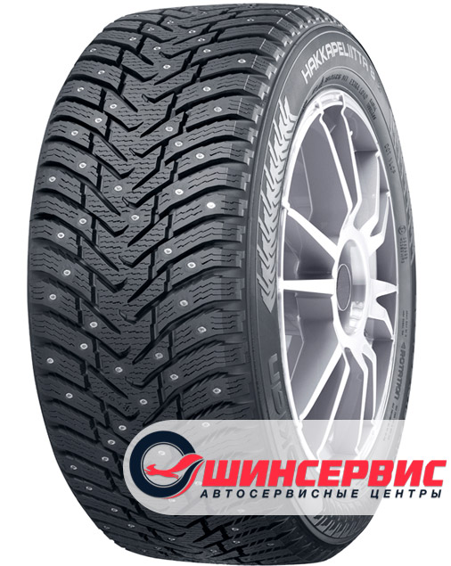 Шина зимняя Nokian Tyres 295x35 r19 Hakkapeliitta 8 104H Шипы