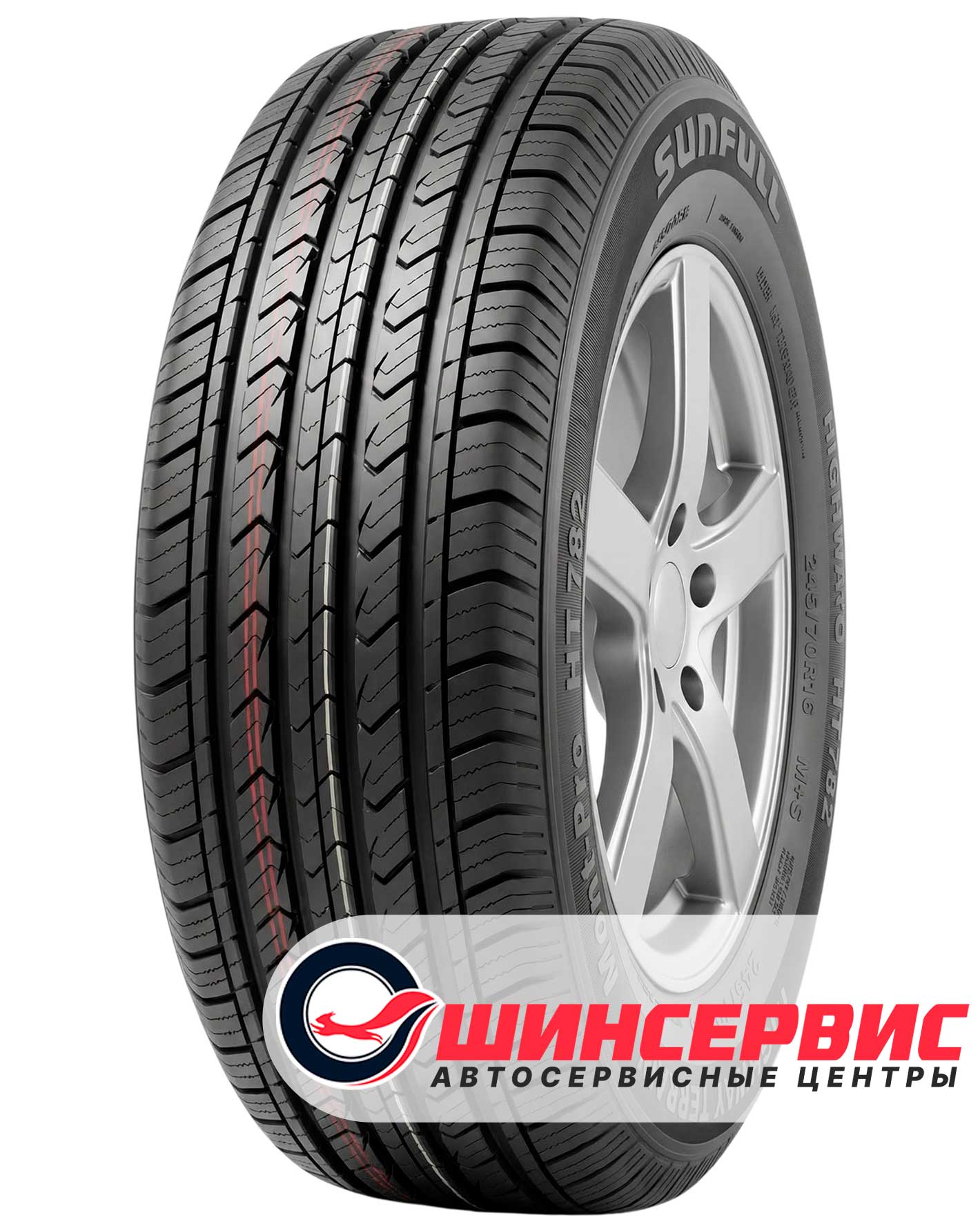 Шина летняя Sunfull 255x65 r17 MONT-PRO HT782 110H
