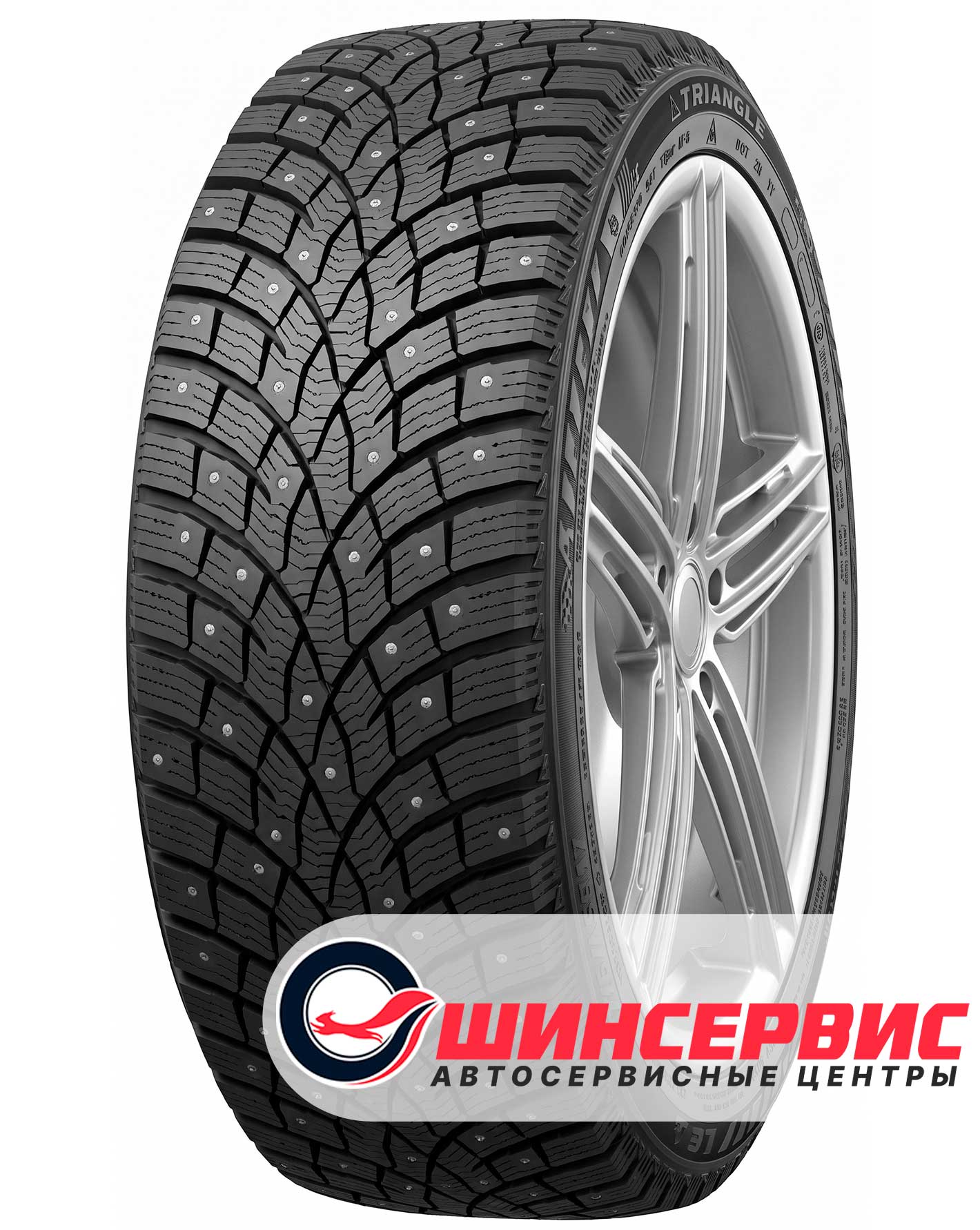 Шина зимняя Triangle 225x55 r18 IceLynx TI501 102T Шипы